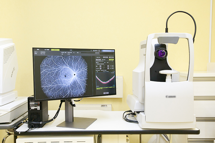 セントラル眼科クリニック 市川市 先進のOCT機器を導入し、糖尿病網膜症などの早期発見をめざす