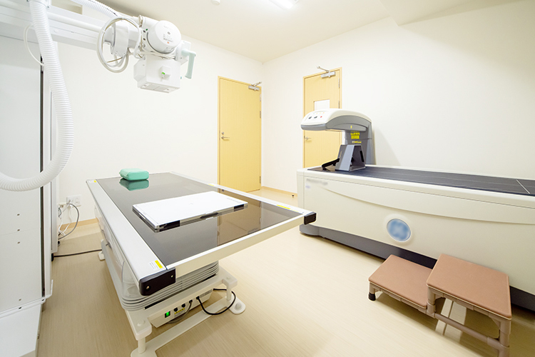 日本橋人形町整形外科 中央区 各種検査機器もそろっている