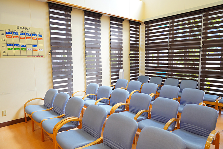 つぼい耳鼻咽喉科クリニック 宮崎市 リニューアルも重ねている待合室