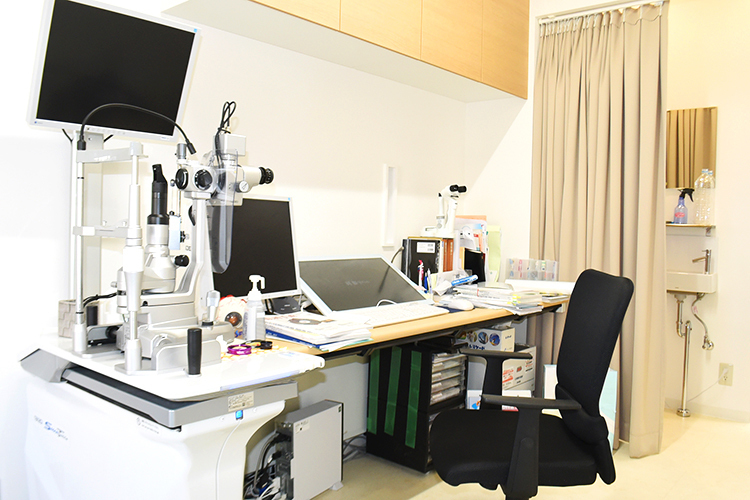 もりや眼科 奈良市 院長室