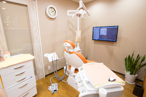 シイヤ歯科 品川区 清潔に保たれたユニット