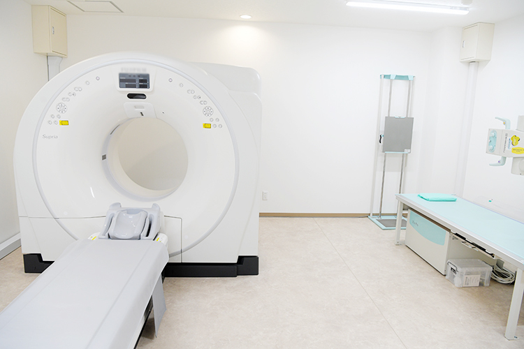 草加きたやクリニック 草加市 マルチスライスCTを導入。肺や副鼻腔の状態を詳細に確認できる