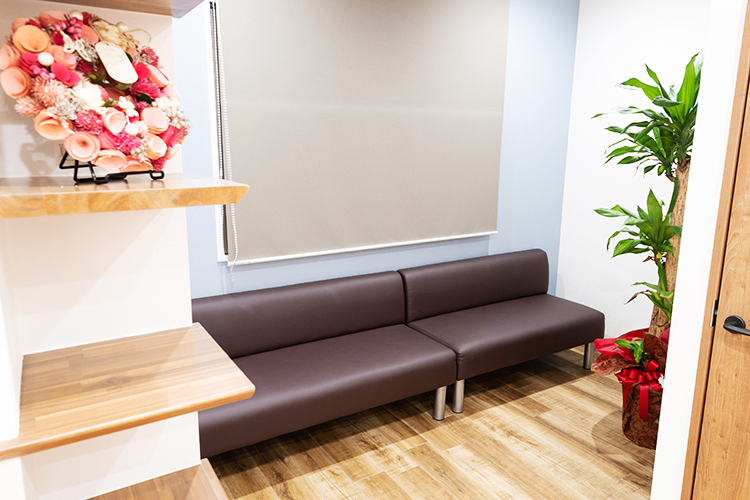 田中歯科医院 神戸市須磨区 優しい雰囲気の院内