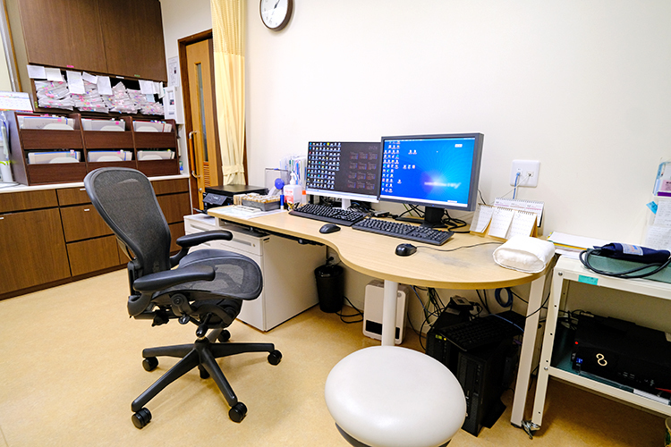 ハートクリニック阿知波医院 関市 疾患ごとに自作の図や表を用いて丁寧な説明を行う