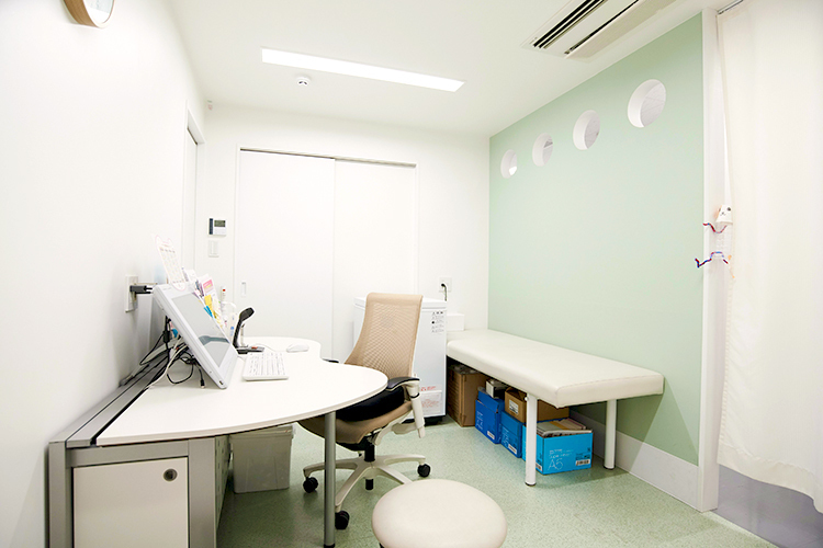 ごとう小児科アレルギー科 横浜市青葉区 それぞれ違うコンセプトの診察室が複数ある