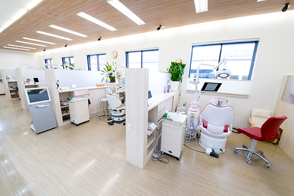 平沢歯科 秦野市 院内はバリアフリー設計