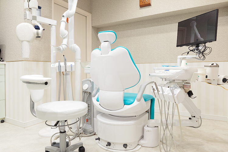 久米おとなこども歯科 神戸市長田区 1階と2階に診察室を用意