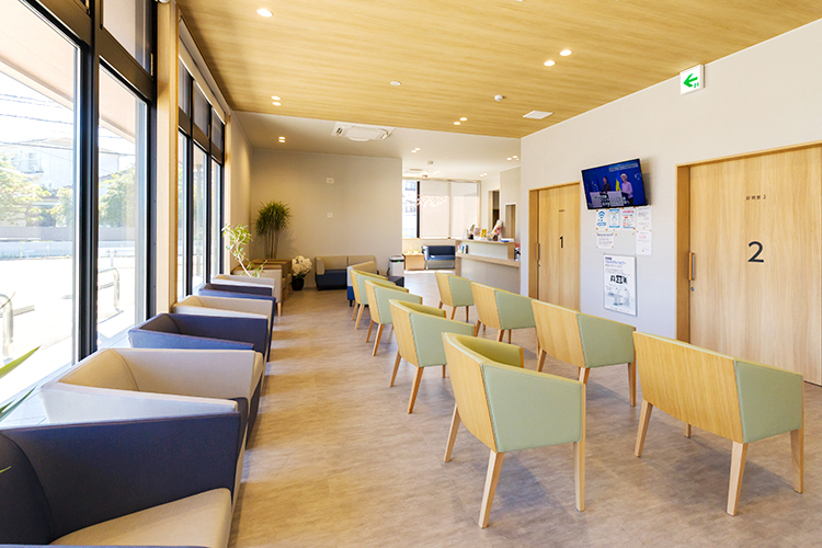 さがら内視鏡・内科クリニック 宮崎市 患者が心穏やかに過ごせる空間