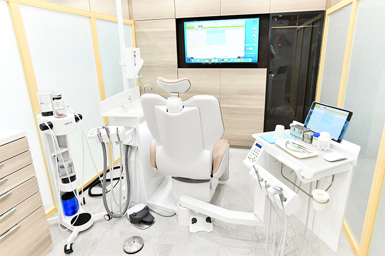 東京神楽坂歯科 新宿区 和を取り入れ上質な落ち着きが感じられる院内