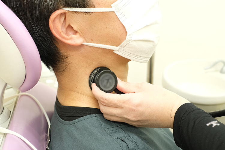 くす乃歯科オーラルケアクリニック 福岡市博多区 嚥下機能を確認し、その嚥下機能に応じたアドバイスを行う