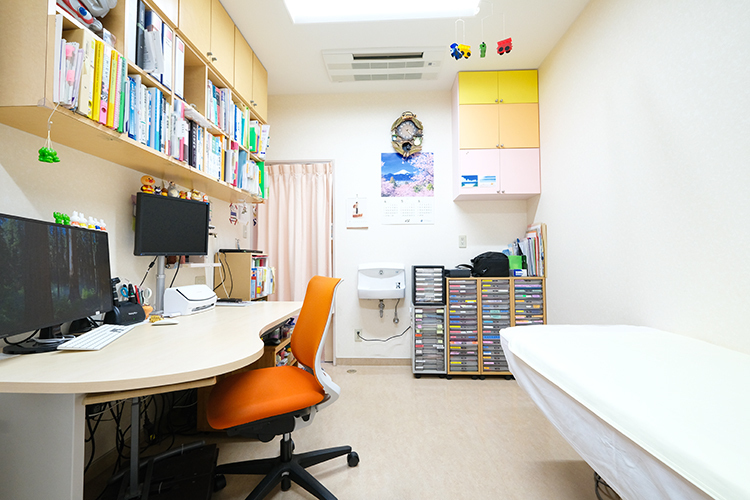 橋野こどもクリニック 佐賀市 治療のこと以外にも子育ての相談も対応している