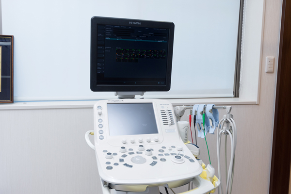 循環器疾患に関する精密検査も幅広く行っている 4