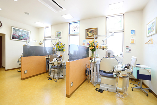 広々とした診察室