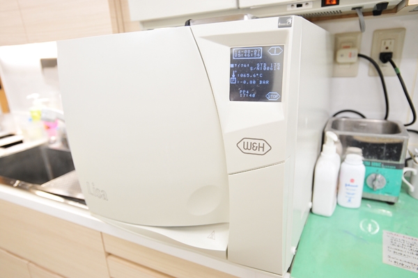 先進の滅菌機を導入し、衛生管理も徹底している 30672 ma 4 1409655396