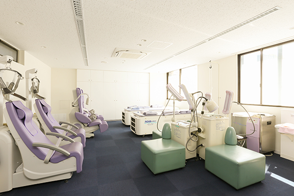 患者の憩いの場となっているリハビリテーション室 4