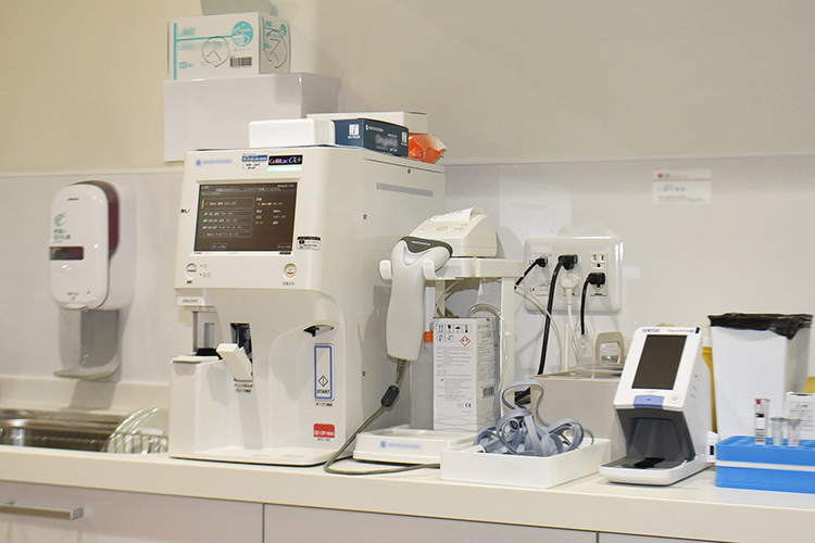 とうぎ内科・循環器内科クリニック 奈良市 検査機器も充実