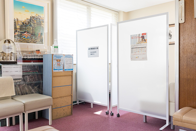 小松医院 日野市 診療時には家族のような声がけを意識している