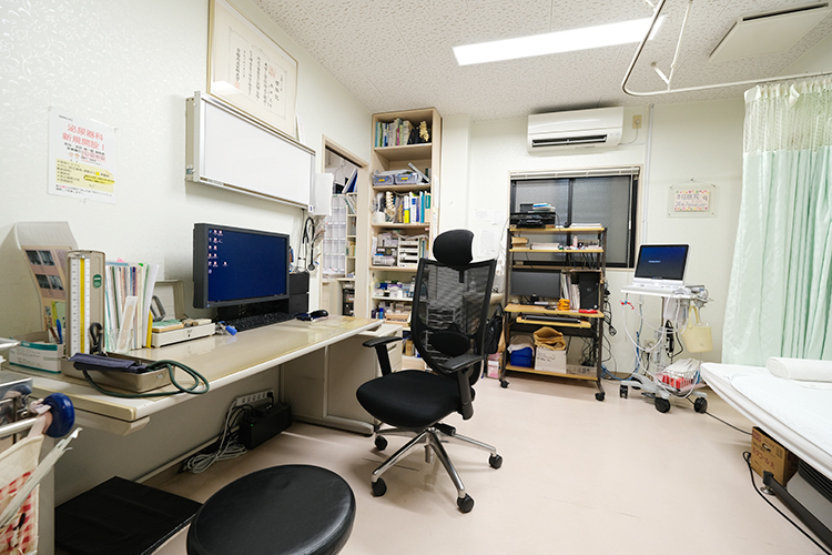 本田医院 京都市上京区 患者に寄り添いわかりやすい説明を心がけている