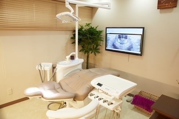 オーラルデンタルクリニック川崎 川崎市幸区 オペ室も完備しているので安心して治療を受けられる