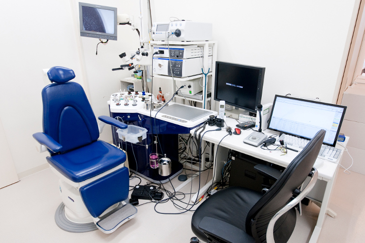 こがねい耳鼻咽喉科クリニック 小金井市 新しい機器も導入し、適切な治療を心がける