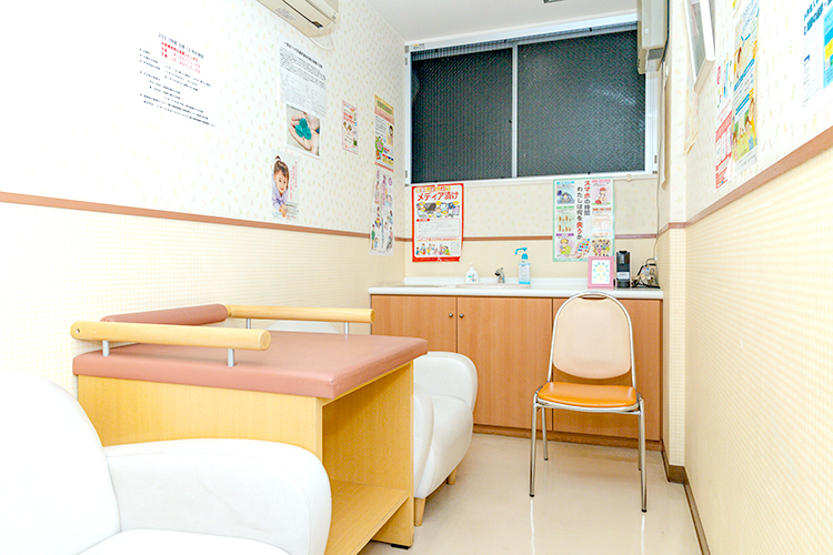 医療法人 よしだ小児科医院 北九州市小倉北区 プライバシーに配慮した授乳室
