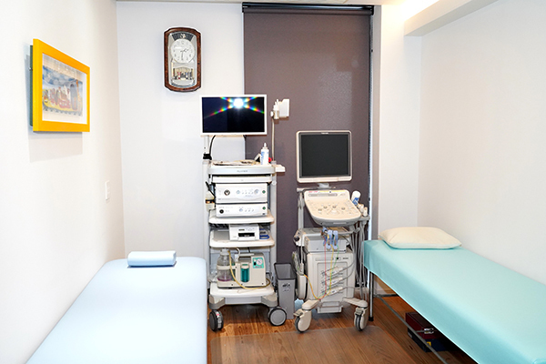 吉田内科クリニック 芦屋市 消化器内視鏡および超音波検査室