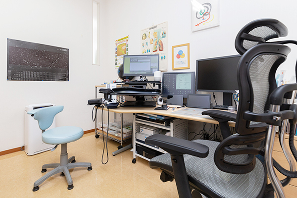 きくち内科 横浜市青葉区 撮影したレントゲン画像がすぐに見られる環境を整えている