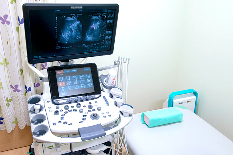 西大井内科 品川区 先進の超音波検査機器で、精密な検査を行う