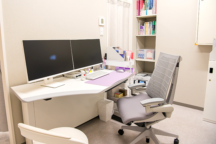 ちふみ女性クリニック 吹田市 患者の気持ちに寄り添った診察を大切にしている