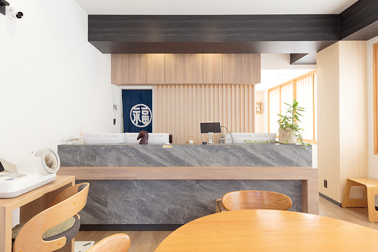 ふくだあやレディースクリニック・ひろつぐ出生前診断クリニック 大阪市北区 旅館のような和の癒やし空間が広がる分室