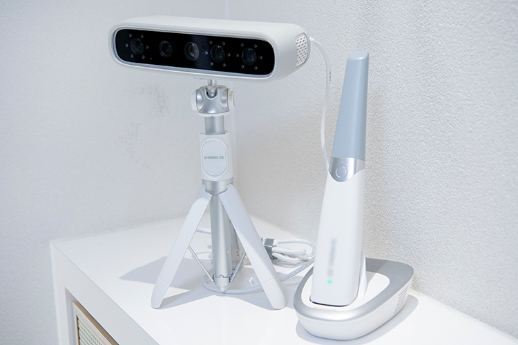 センター北駅前歯科 横浜市都筑区 口腔内スキャナーで視覚的によりわかりやすく説明