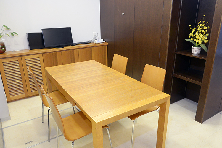 優・井上歯科クリニック 福岡市博多区 カウンセリングルームでしっかりヒアリング