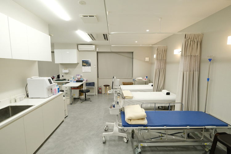 永田内科胃腸内科医院 北九州市門司区 安心して受診できる設備環境が整えられている