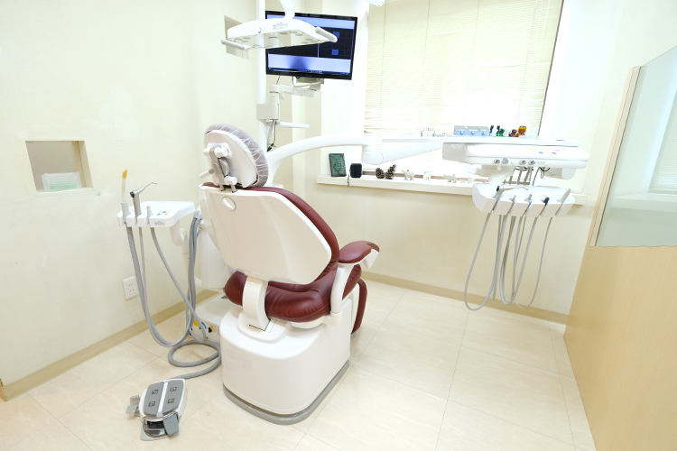 医療法人社団 笠幡歯科医院 川越市 プライバシーに配慮した半個室ユニット