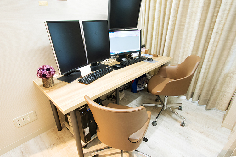 むらさき乳腺クリニック五反田 品川区 悩みを相談しやすい雰囲気づくりを心がけている