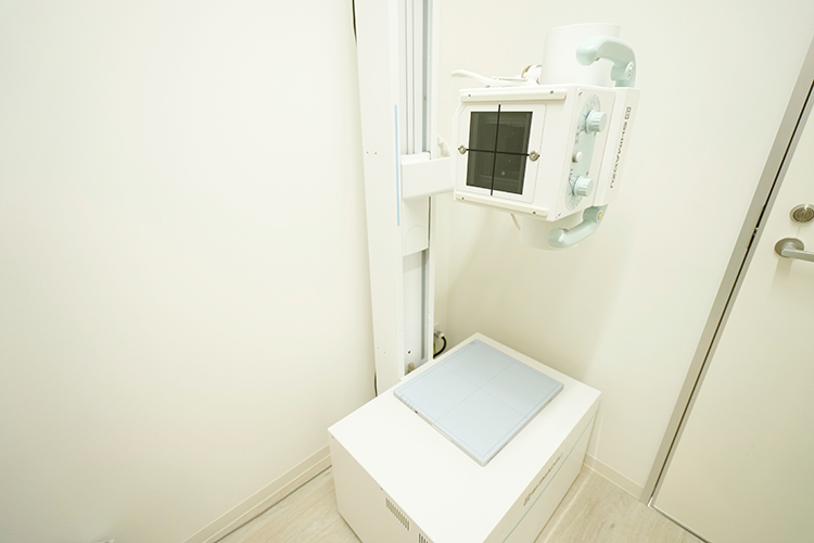 クリニックプラス中野 中野区 エックス線検査装置をはじめ、各種検査機器が充実している