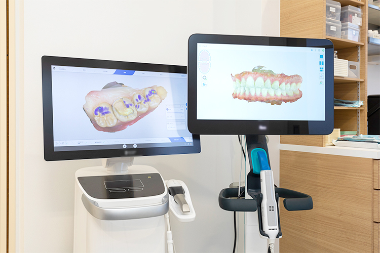 大西歯科医院 丸亀市 口腔内スキャナーなど、先進の設備を用意