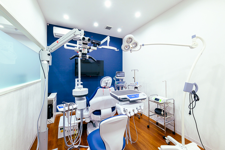 まつのき歯科杉戸クリニック 北葛飾郡杉戸町 精密な治療を実現するため、マイクロスコープを備える