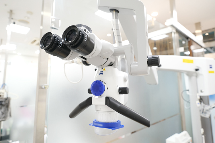 大崎オーバルコート歯科・矯正歯科室 品川区 予防治療ではマイクロスコープを導入