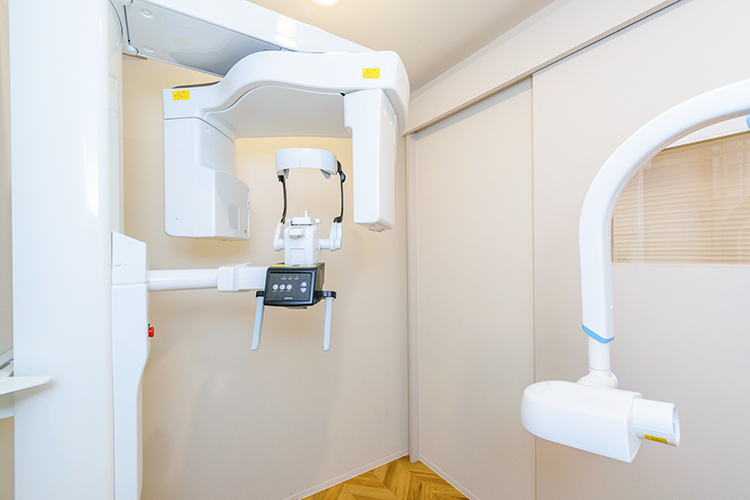 横田デンタルクリニック 福岡市中央区 体への負担が少ない歯科用CT完備