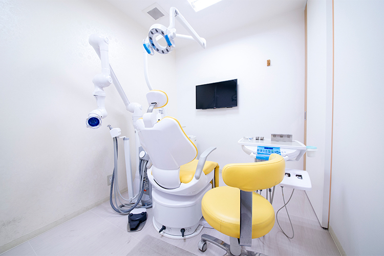 住吉ミモザ歯科・矯正歯科 江東区 清潔に保たれた落ち着いた雰囲気の診察室