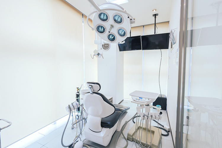 きたならエキ歯科 船橋市 プライバシーに配慮し、完全個室も用意