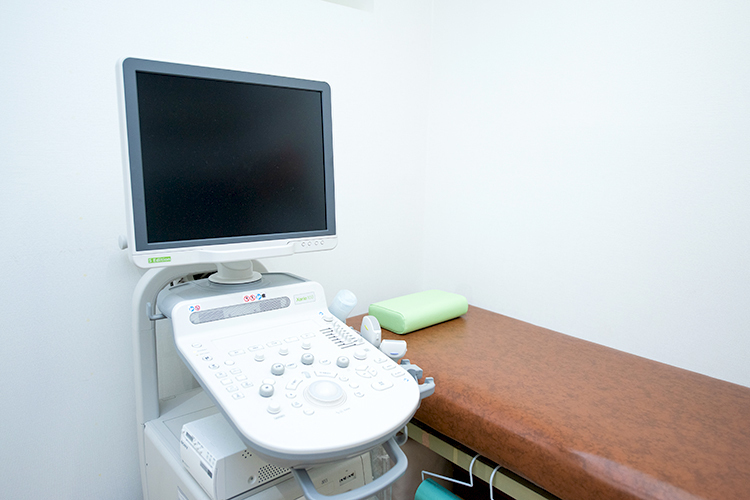 いしい外科 世田谷区 超音波検査器を備え、幅広い診療に対応する