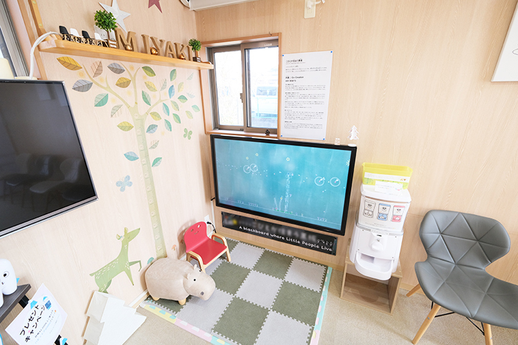 みやき藤井歯科クリニック 三養基郡みやき町 キッズスペースもあり、子連れでも安心