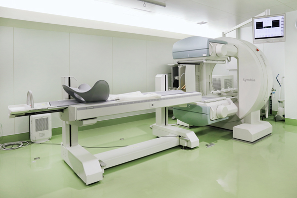 よつば循環器科クリニック 松山市 核医学による精密な画像検査を行っている