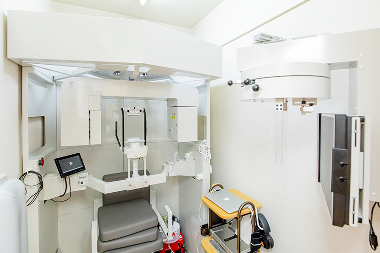 しのはら歯科医院 枚方市 先進のCTを導入している