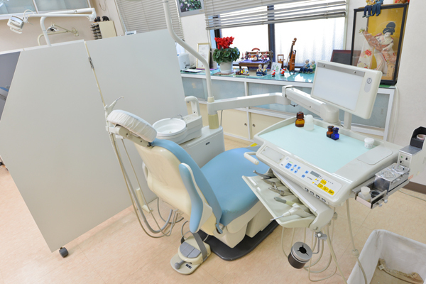 大橋歯科医院 中野区 プライバシーに配慮しつつ開放的な診察室