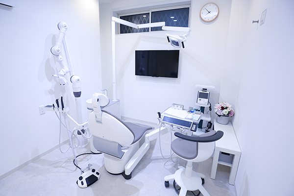 TAGOデンタルクリニック 戸田市 ユニットを衛生的に保つことを徹底している