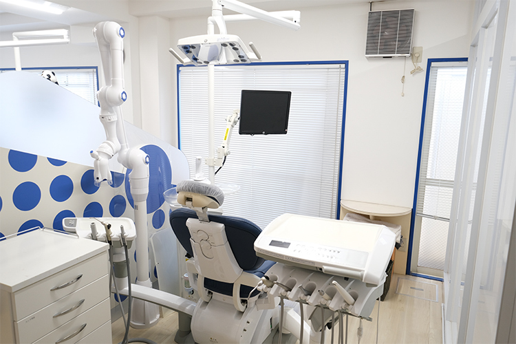 鶴瀬さかい歯科クリニック 富士見市 座り心地にこだわったユニット