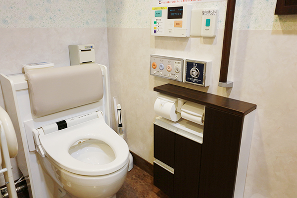 湘南台 腎泌尿器・漢方クリニック 藤沢市 尿流量の測定も通常の化粧室のような環境で行える